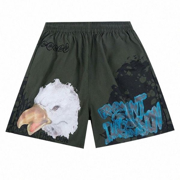 men's shorts firmranch summer spring joint eagle printed baggy for men women hip hop streetwear polyester casual pants l8pp#, White;black
men's shorts firmranch summer spring joint eagle printed baggy for men women hip hop streetwear polyester casual pants l8pp#, White;black