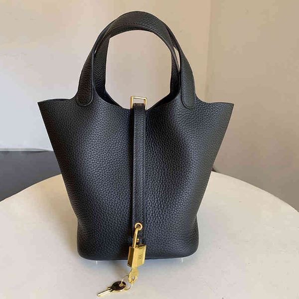 bag designer fashion ladies herme bla director full hand sewing wax line original tc leather vegetable basket bag picotin lo bu et
bag designer fashion ladies herme bla director full hand sewing wax line original tc leather vegetable basket bag picotin lo bu et