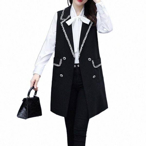 women's vests women simply sleeveless double breasted vest jacket office ladies wear casual suit waistcoat pockets outwear a14 t8sh#, Black;white
women's vests women simply sleeveless double breasted vest jacket office ladies wear casual suit waistcoat pockets outwear a14 t8sh#, Black;white