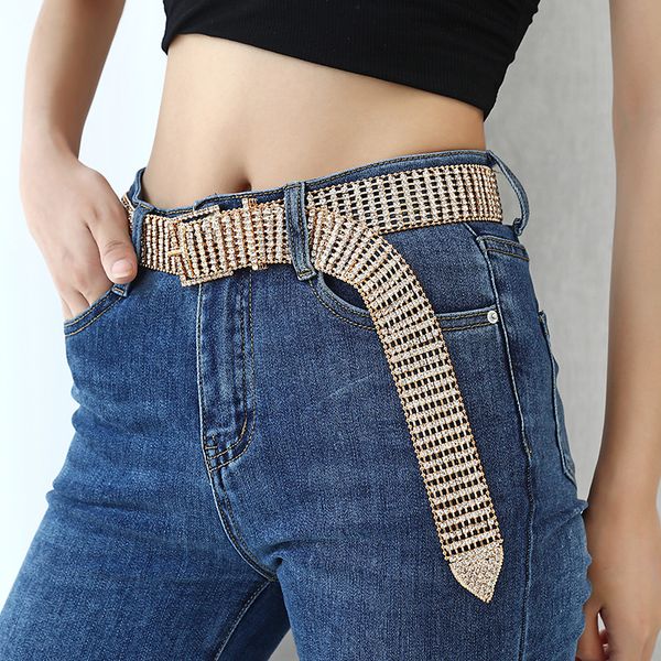 rhinestone waist chain belt eight rows full of diamond inlaid fashion belt ladies denim skirt versatile trend diamond accessories, Black;brown
rhinestone waist chain belt eight rows full of diamond inlaid fashion belt ladies denim skirt versatile trend diamond accessories, Black;brown