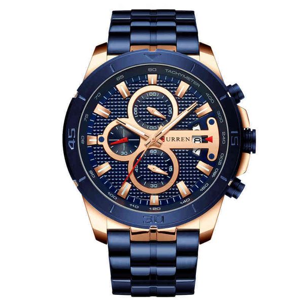 wristwatches new 8337 men's six pin multifunctional quartz calendar steel band watch 220917, Slivery;brown
wristwatches new 8337 men's six pin multifunctional quartz calendar steel band watch 220917, Slivery;brown