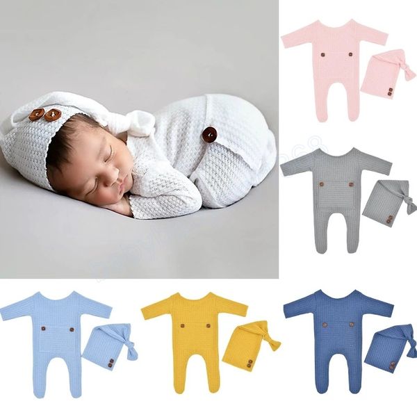 2pcs/set baby hat romper set newborn pgraphy props knitted jumpsuit long tail cap kit baby p shooting clothing outfits, Blue
2pcs/set baby hat romper set newborn pgraphy props knitted jumpsuit long tail cap kit baby p shooting clothing outfits, Blue