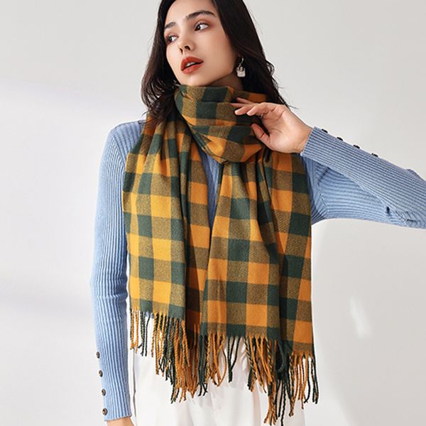 2022 new cashmere scarf casual style thickened warm keeping celebrity style decoration, Blue;gray
2022 new cashmere scarf casual style thickened warm keeping celebrity style decoration, Blue;gray