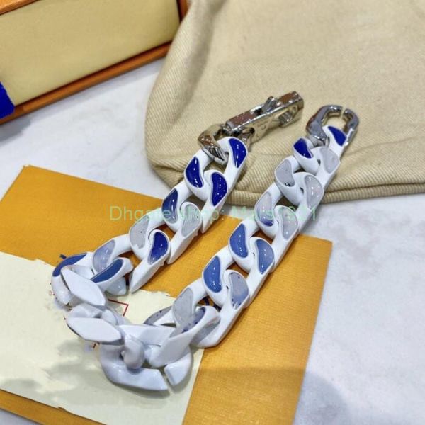 fashion charm bracelets sky blue silver buckle bangle bracelet stainless steel chain supply bangles, Golden;silver
fashion charm bracelets sky blue silver buckle bangle bracelet stainless steel chain supply bangles, Golden;silver