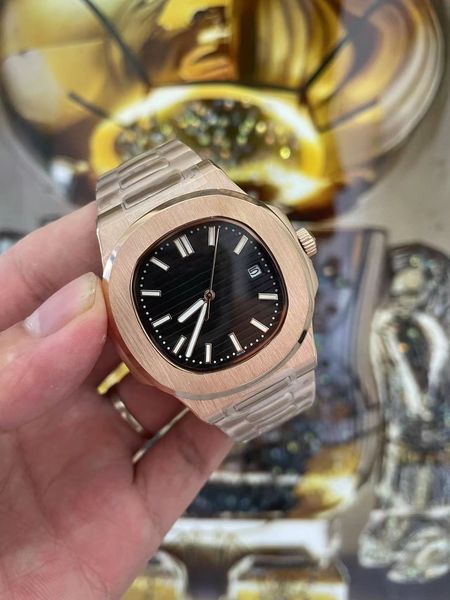 new nautilus men's automatic luxury watch 5711 rose gold stainless steel mechanical orologio di lusso watch date, Slivery;brown
new nautilus men's automatic luxury watch 5711 rose gold stainless steel mechanical orologio di lusso watch date, Slivery;brown