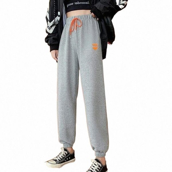women's pants & capris black sweatpants spring and autumn loose tappered 2021 t55n#, Black;white
women's pants & capris black sweatpants spring and autumn loose tappered 2021 t55n#, Black;white