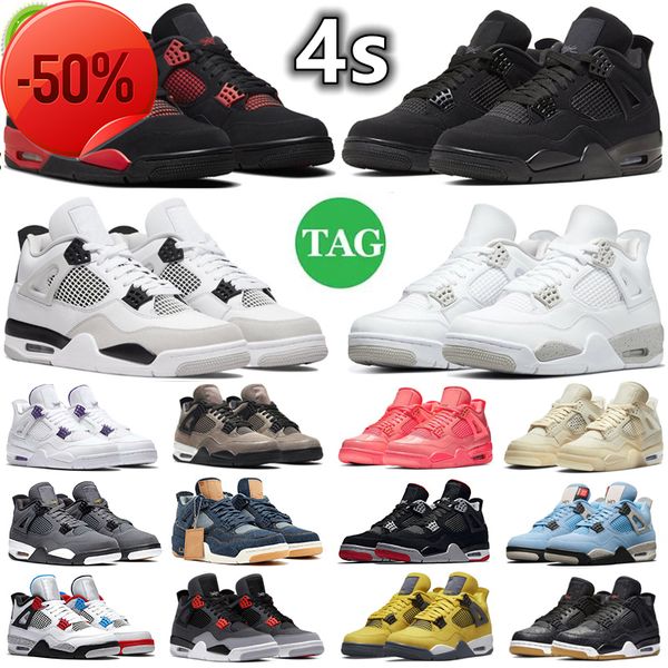 4 4s men women basketball shoes sneaker military black cat red thunder white oreo unc blue sail metallic lightning bred grey infrared mens
4 4s men women basketball shoes sneaker military black cat red thunder white oreo unc blue sail metallic lightning bred grey infrared mens
