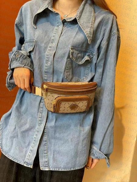 women bag horizontal fanny pack large volume zipper pvc vintage handbag glogo fashion designer 2022
women bag horizontal fanny pack large volume zipper pvc vintage handbag glogo fashion designer 2022