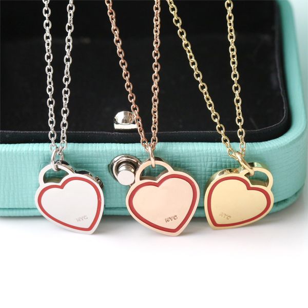 designer love necklaces simple nice quality heart pendant with logo ladies neck jewelry accessories with box option, Silver
designer love necklaces simple nice quality heart pendant with logo ladies neck jewelry accessories with box option, Silver