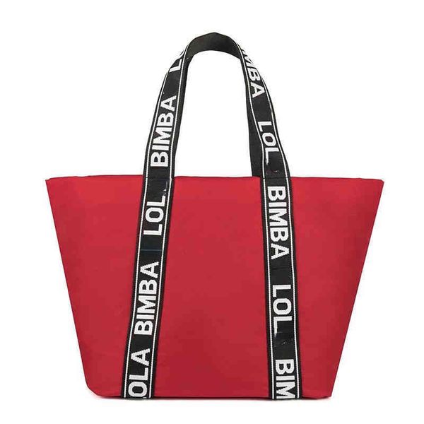 drawstring spanish large loose waterproof shopping bag 2023 new mummy tote bag 220917