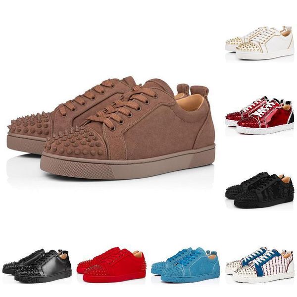 with box designer christians red-bottoms casual shoes low platform sneakers ss casual shoes women mens fashion designer luxurys loafer, Black
with box designer christians red-bottoms casual shoes low platform sneakers ss casual shoes women mens fashion designer luxurys loafer, Black