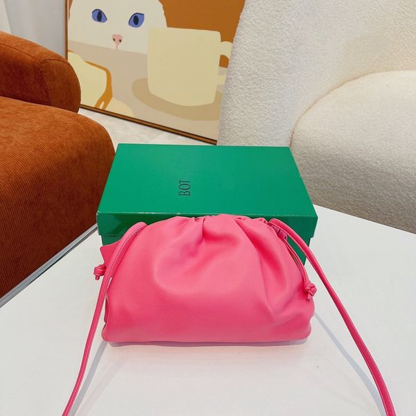with box evening bags designer shoulder bags women dumpling tote bag luxury leather handbag fashion pink crossbody-bag lady purses 8colors
with box evening bags designer shoulder bags women dumpling tote bag luxury leather handbag fashion pink crossbody-bag lady purses 8colors