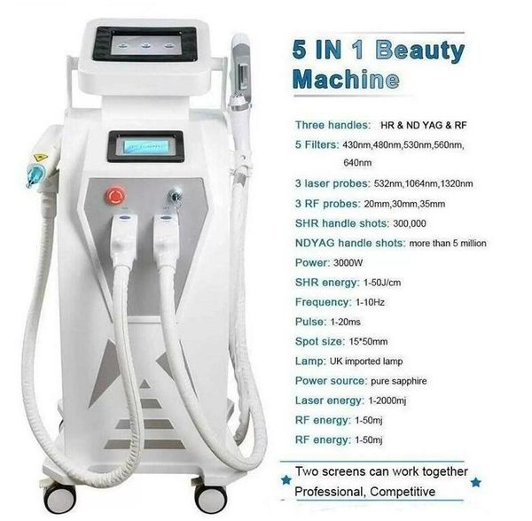 salon use powerful 3000w laser machine new double screen 4in1 ipl elight hair removal laser 5 filter opt tattoo/ acne/pigment/wrinkle/vascul, Black
salon use powerful 3000w laser machine new double screen 4in1 ipl elight hair removal laser 5 filter opt tattoo/ acne/pigment/wrinkle/vascul, Black