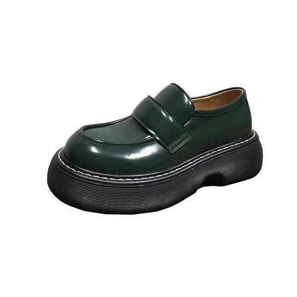 b family men's 2022 early spring new single shoes women's thick soled shoes muffin soles couple's small leather shoes large, Black
b family men's 2022 early spring new single shoes women's thick soled shoes muffin soles couple's small leather shoes large, Black