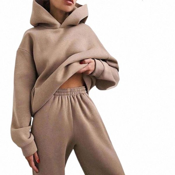 women's two piece pants women sport sets tracksuit long sleeve sweatshirt warm solid color hoodie outfit for autumn 45jv#, White
women's two piece pants women sport sets tracksuit long sleeve sweatshirt warm solid color hoodie outfit for autumn 45jv#, White