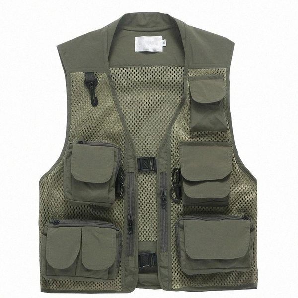 2018 new casual loose mesh mens vest xxxl summer work multi-pocket pgraphy vest men male reporter sleeveless jacket w5bd#, Black;white
2018 new casual loose mesh mens vest xxxl summer work multi-pocket pgraphy vest men male reporter sleeveless jacket w5bd#, Black;white
