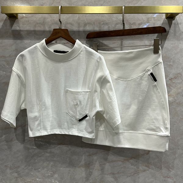 women's tracksuits designer black and white solid half skirt short sleeved sweater suit for female summer 22 new high waist hip wrap tw, Gray
women's tracksuits designer black and white solid half skirt short sleeved sweater suit for female summer 22 new high waist hip wrap tw, Gray