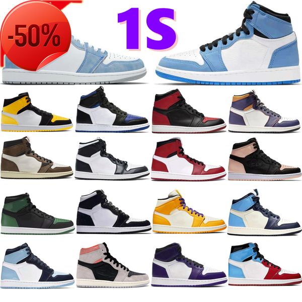 2022 designer 1s og basketball shoes 1 university blue patent panda dark mocha bred shadow high middle low cut unc twist smoke grey men, Black
2022 designer 1s og basketball shoes 1 university blue patent panda dark mocha bred shadow high middle low cut unc twist smoke grey men, Black