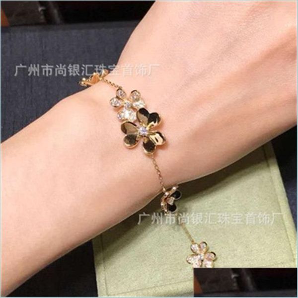 bangle 925 sterling sier brand jewelry bangle for women chainbracelet praty wedding gold color flower clover bracelet dr dhseller2010 dhxhx, Black
bangle 925 sterling sier brand jewelry bangle for women chainbracelet praty wedding gold color flower clover bracelet dr dhseller2010 dhxhx, Black