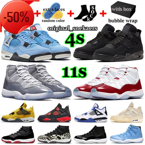 with box jumpman 4 men basketball shoes 11 mens womens sneakers 4s black cat university blue infrared cactus jack cool grey 11s bred outdoor
with box jumpman 4 men basketball shoes 11 mens womens sneakers 4s black cat university blue infrared cactus jack cool grey 11s bred outdoor