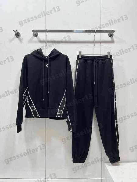 womens tracksuit jogging suit classic webbing contrast colors two piece sets fashion paneled hooded sweatshirt and trousers tracksuits 2 col, Gray
womens tracksuit jogging suit classic webbing contrast colors two piece sets fashion paneled hooded sweatshirt and trousers tracksuits 2 col, Gray
