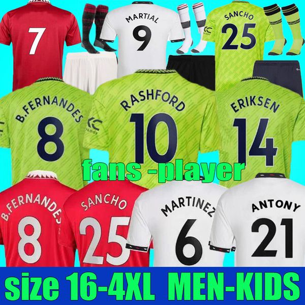 22 23 antony sancho soccer jerseys mans utds fernandes martinez rashford eriksen football shirt fans player 2022 2023 shaw casemiro kids kit, Black;yellow
22 23 antony sancho soccer jerseys mans utds fernandes martinez rashford eriksen football shirt fans player 2022 2023 shaw casemiro kids kit, Black;yellow
