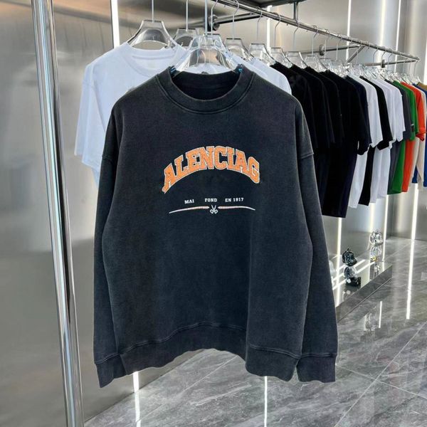 luxury brand hoodie paris high street sweater men's women's loose round neck pullover casual long sleeve sweater, Black
luxury brand hoodie paris high street sweater men's women's loose round neck pullover casual long sleeve sweater, Black