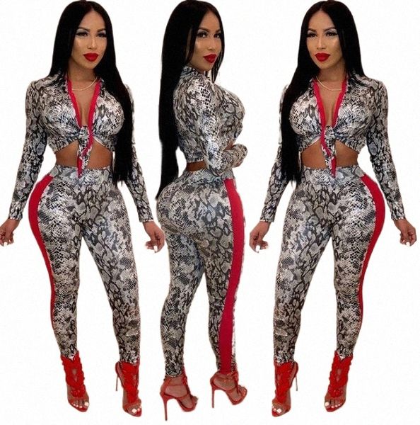 women hooded tracksuit spring leisure suit long sleeve snake print jacket coat and pant two piece sets women sweat suits e6st#, Gray
women hooded tracksuit spring leisure suit long sleeve snake print jacket coat and pant two piece sets women sweat suits e6st#, Gray