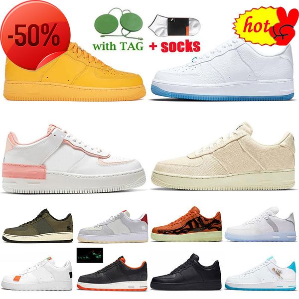 women men airforce designer casual shoes 1 white off university gold lx uv reactive shadow coral pink beige hare space jam, Black
women men airforce designer casual shoes 1 white off university gold lx uv reactive shadow coral pink beige hare space jam, Black