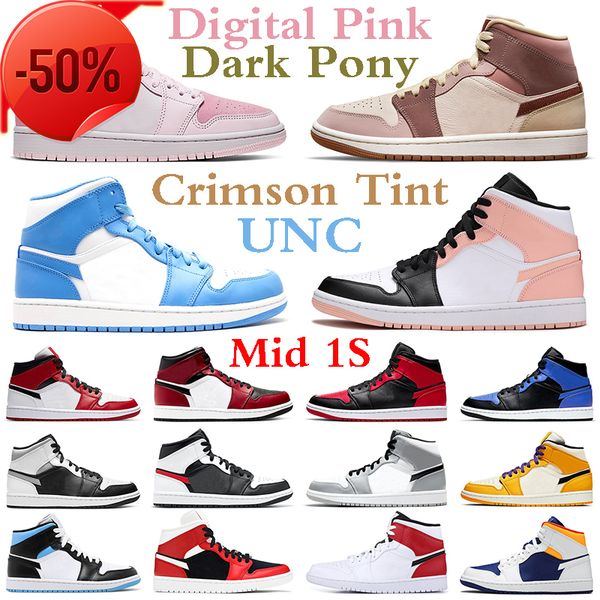 jumpman 1 mid basketball shoes 1s men women chicago black toe bred shadow hyper royal digital pink fearless unc crimson tint south beach
jumpman 1 mid basketball shoes 1s men women chicago black toe bred shadow hyper royal digital pink fearless unc crimson tint south beach