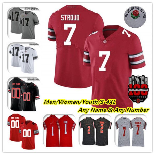 american college football wear ohio state buckeyes football jerseys c.j. stroud treveyon henderson miyan williams marvin harrison jr. emeka, Black
american college football wear ohio state buckeyes football jerseys c.j. stroud treveyon henderson miyan williams marvin harrison jr. emeka, Black