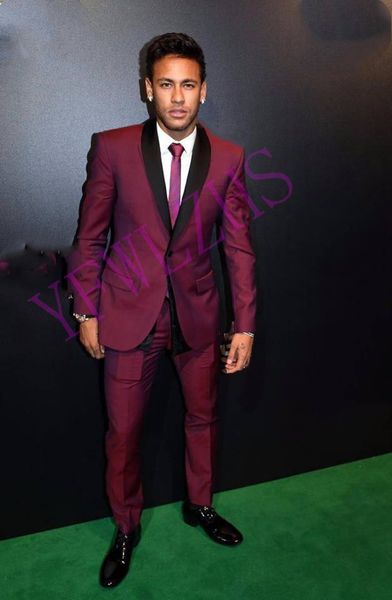 handsome one button tuxedos groom shawl lapel men suits mens wedding tuxedo costumes de pour hommes jacket pants tie y666, Black;gray
handsome one button tuxedos groom shawl lapel men suits mens wedding tuxedo costumes de pour hommes jacket pants tie y666, Black;gray