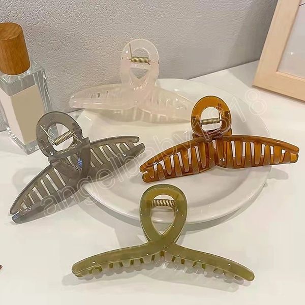 korean style acetate stitching leopard print hair clips for women girls hair claw fashion all-match hair accessories, Slivery;white
korean style acetate stitching leopard print hair clips for women girls hair claw fashion all-match hair accessories, Slivery;white