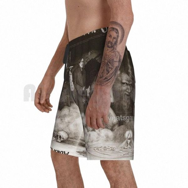 men's shorts the devil you know beach men pants swimwear black musicmen's b8pn#, White;black
men's shorts the devil you know beach men pants swimwear black musicmen's b8pn#, White;black