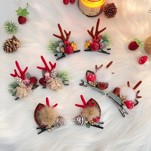 christmas hairpin antler hair clips deer ear christmas party headbands festival rubber bands ball hair accessories gifts, Slivery;white
christmas hairpin antler hair clips deer ear christmas party headbands festival rubber bands ball hair accessories gifts, Slivery;white