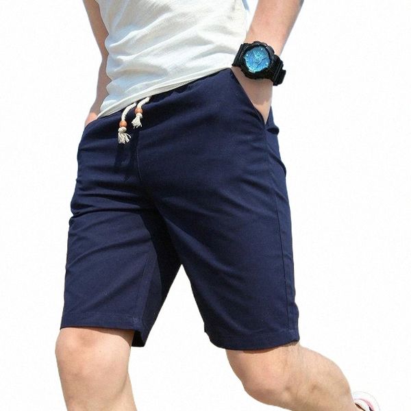 men's shorts brand knee length cotton elastic waist male short outwear casual homme men big size 5xl solid masculinomen's s11c#, White;black
men's shorts brand knee length cotton elastic waist male short outwear casual homme men big size 5xl solid masculinomen's s11c#, White;black