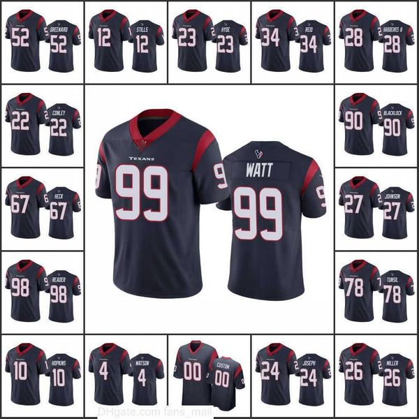 jersey houston's texans's men #4 deshaun watson 99 j.j. watt 67 charlie heck woman youth custom navy vapor untouchable limited, Black;red
jersey houston's texans's men #4 deshaun watson 99 j.j. watt 67 charlie heck woman youth custom navy vapor untouchable limited, Black;red
