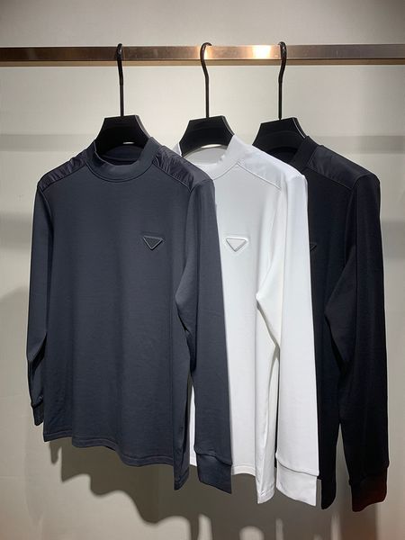 autumn 2022 men's underlay t-shirt designer style comfortable long sleeve top, White;black
autumn 2022 men's underlay t-shirt designer style comfortable long sleeve top, White;black