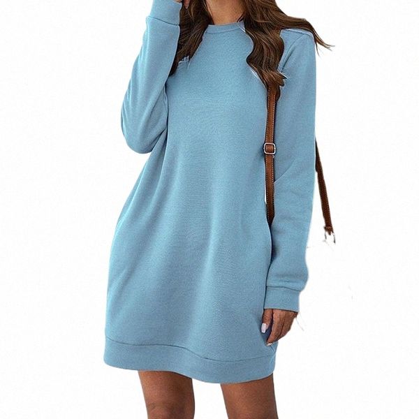 casual dresses autumn winter women o neck long sleeve solid color pocket mini sweatshirt dress outswear clothing 2xl l5t7#, Black;gray
casual dresses autumn winter women o neck long sleeve solid color pocket mini sweatshirt dress outswear clothing 2xl l5t7#, Black;gray