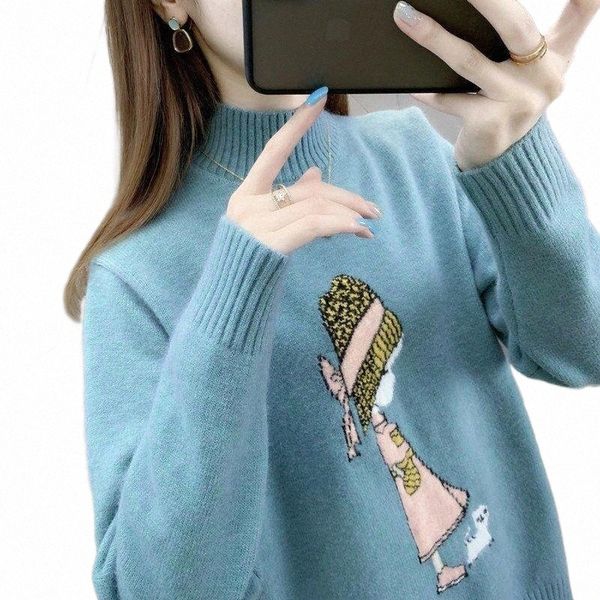 women's sweaters ebaihui mock neck sweater 2021 autumn winter korean pullover loose casual thick warm bottoming clothes plus velvet wom, White;black
women's sweaters ebaihui mock neck sweater 2021 autumn winter korean pullover loose casual thick warm bottoming clothes plus velvet wom, White;black