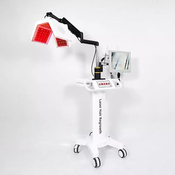 glod wave therapy scale analyze 256pcs pdt led diode 650nm laser hair restoration growth anti-hair loss machine, Black
glod wave therapy scale analyze 256pcs pdt led diode 650nm laser hair restoration growth anti-hair loss machine, Black
