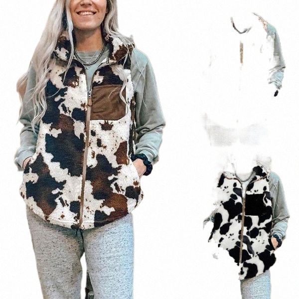 women's vests women autumn winter jacket vest milk cow sleeveless pocket zipper plush lapel coat casual loose hoodies 64la#, Black;white
women's vests women autumn winter jacket vest milk cow sleeveless pocket zipper plush lapel coat casual loose hoodies 64la#, Black;white