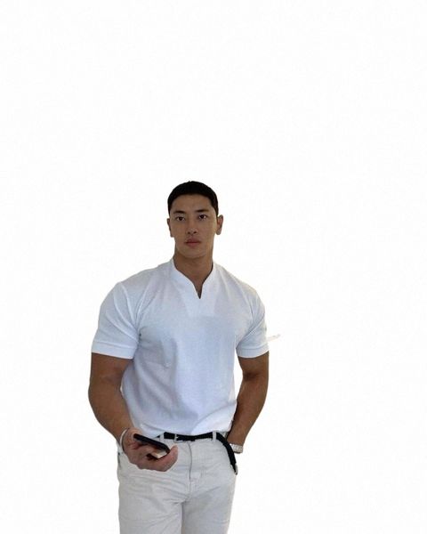 men's t-shirts summer arrived v-neck short sleeve korean men t-shirt crossfit casual cotton black white tshirt male camisetas m-3xlmen&, White;black
men's t-shirts summer arrived v-neck short sleeve korean men t-shirt crossfit casual cotton black white tshirt male camisetas m-3xlmen&, White;black