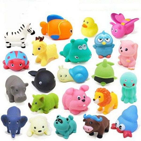 cute animals swimming water toys colorful soft rubber float squeeze sound press squeaky bathing toy for baby bath toys
cute animals swimming water toys colorful soft rubber float squeeze sound press squeaky bathing toy for baby bath toys