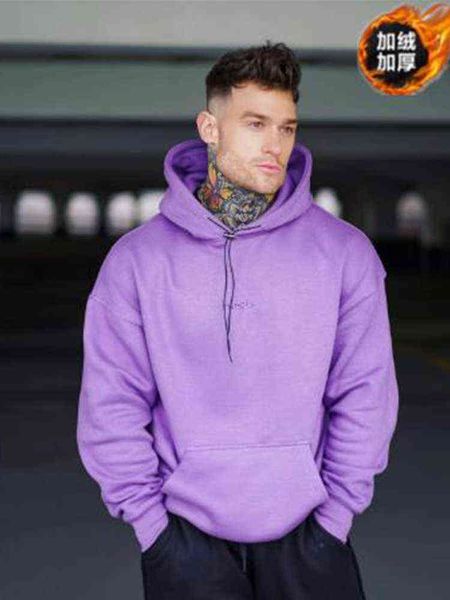 men's hoodies new gym clothing casual thick brushed hoodie cotton sweatshirt fitness workout pullover sports winter fashion hooded, Black
men's hoodies new gym clothing casual thick brushed hoodie cotton sweatshirt fitness workout pullover sports winter fashion hooded, Black