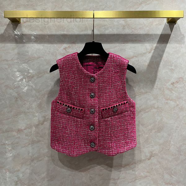 two piece dress designer early autumn treasure new rose tweed splicing velvet vest women's small fragrant wool sleeveless coat y3wd, White
two piece dress designer early autumn treasure new rose tweed splicing velvet vest women's small fragrant wool sleeveless coat y3wd, White