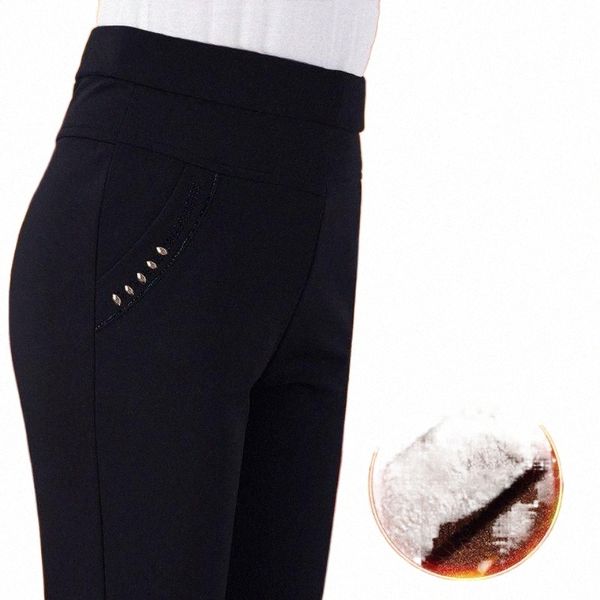 women's pants & capris 2021 spring autumn middle-aged womens straight-leg winter plus velvet warm high waist trousers elastic l4pk#, Black;white
women's pants & capris 2021 spring autumn middle-aged womens straight-leg winter plus velvet warm high waist trousers elastic l4pk#, Black;white