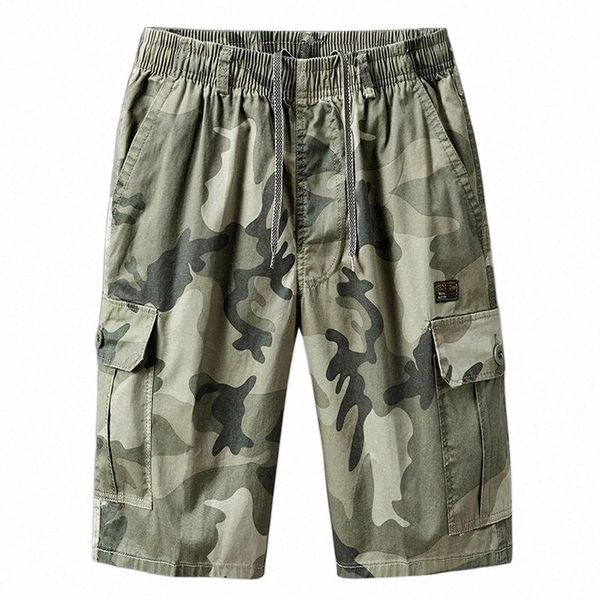 men's shorts summer men military camouflage fashion casual knee length pants male cargo elastic waist bottoms cottonmen's i7ya#, White;black
men's shorts summer men military camouflage fashion casual knee length pants male cargo elastic waist bottoms cottonmen's i7ya#, White;black