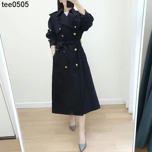 women's trench coats fashion brand 22 spring new cloak type three dimensional long coat gun block and back rain cover design windbreake, Tan;black
women's trench coats fashion brand 22 spring new cloak type three dimensional long coat gun block and back rain cover design windbreake, Tan;black