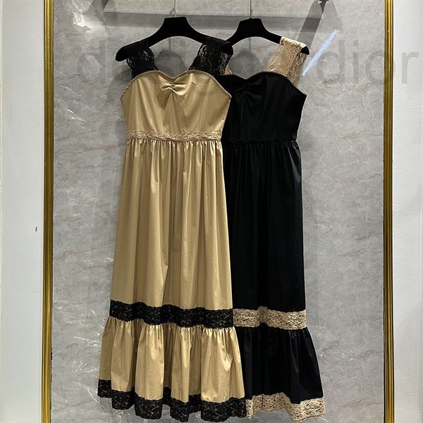 casual dresses designer lace embroidered ribbon splicing suspender dress summer 2022 new french strapless banquet 8snx, Black;gray
casual dresses designer lace embroidered ribbon splicing suspender dress summer 2022 new french strapless banquet 8snx, Black;gray